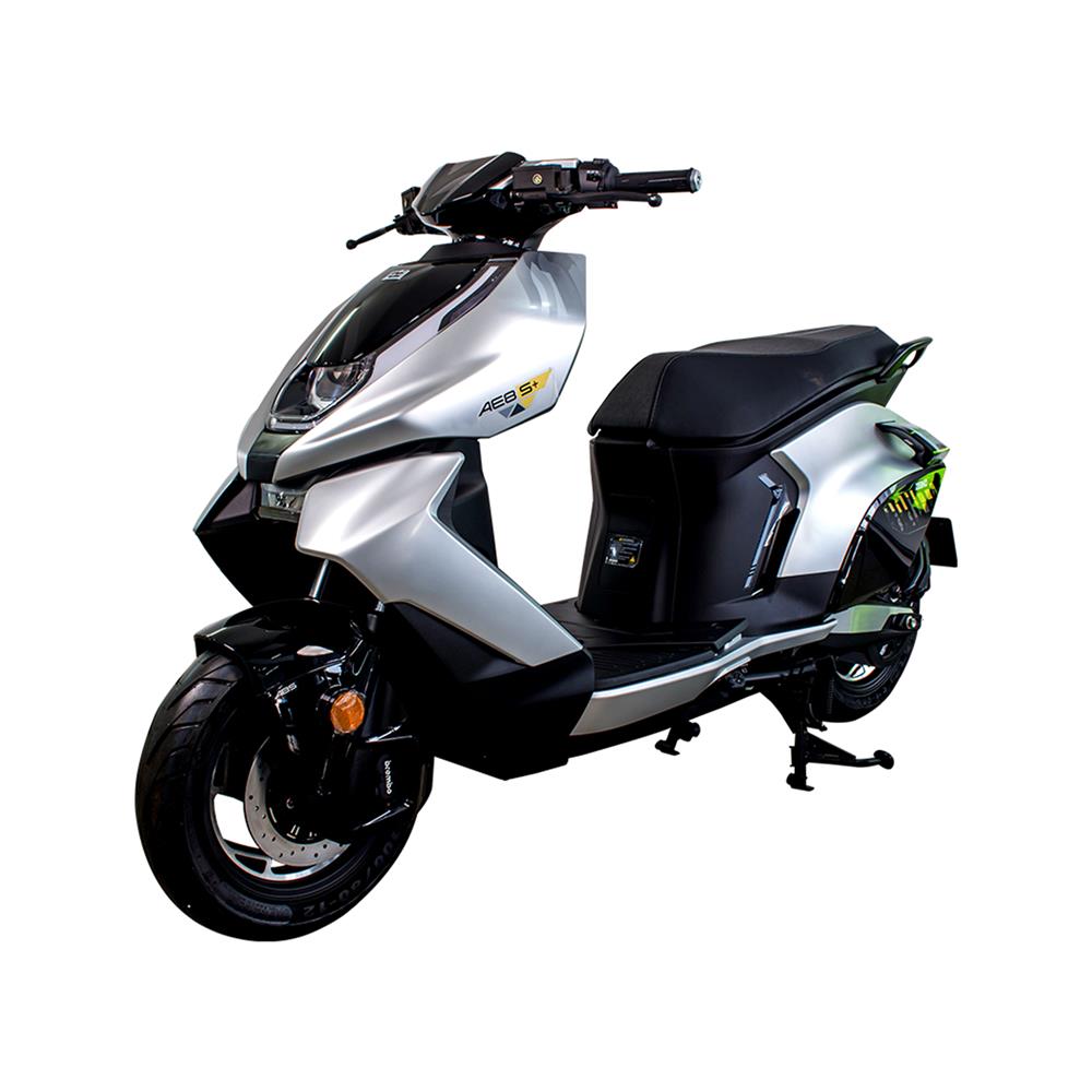 มอเตอร์ไซค์ไฟฟ้า ZEEHO AE8S+ สีเงิน