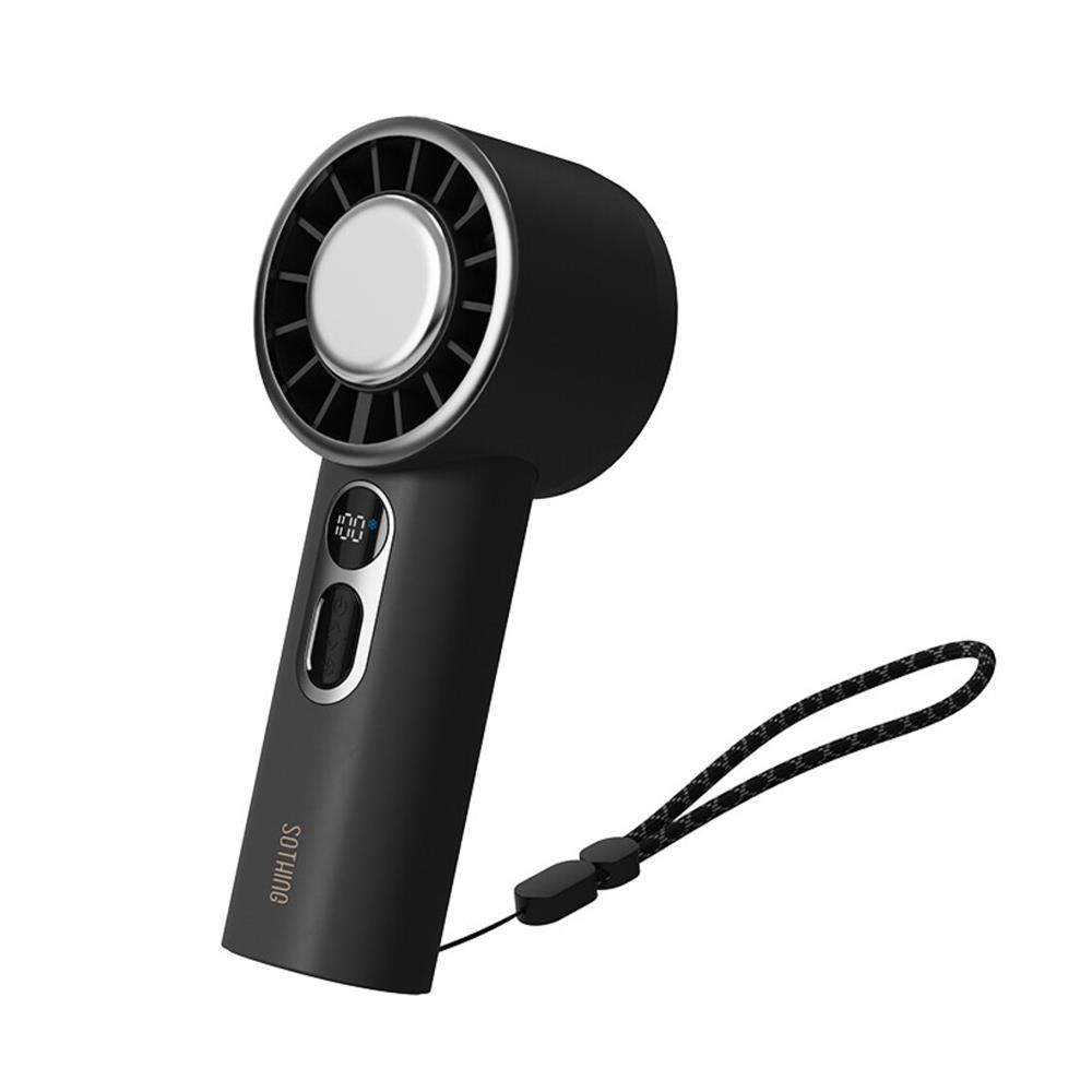 พัดลมพกพา 2.5 นิ้ว SOTHING HANDHELD ENGINE ICE สีเทา