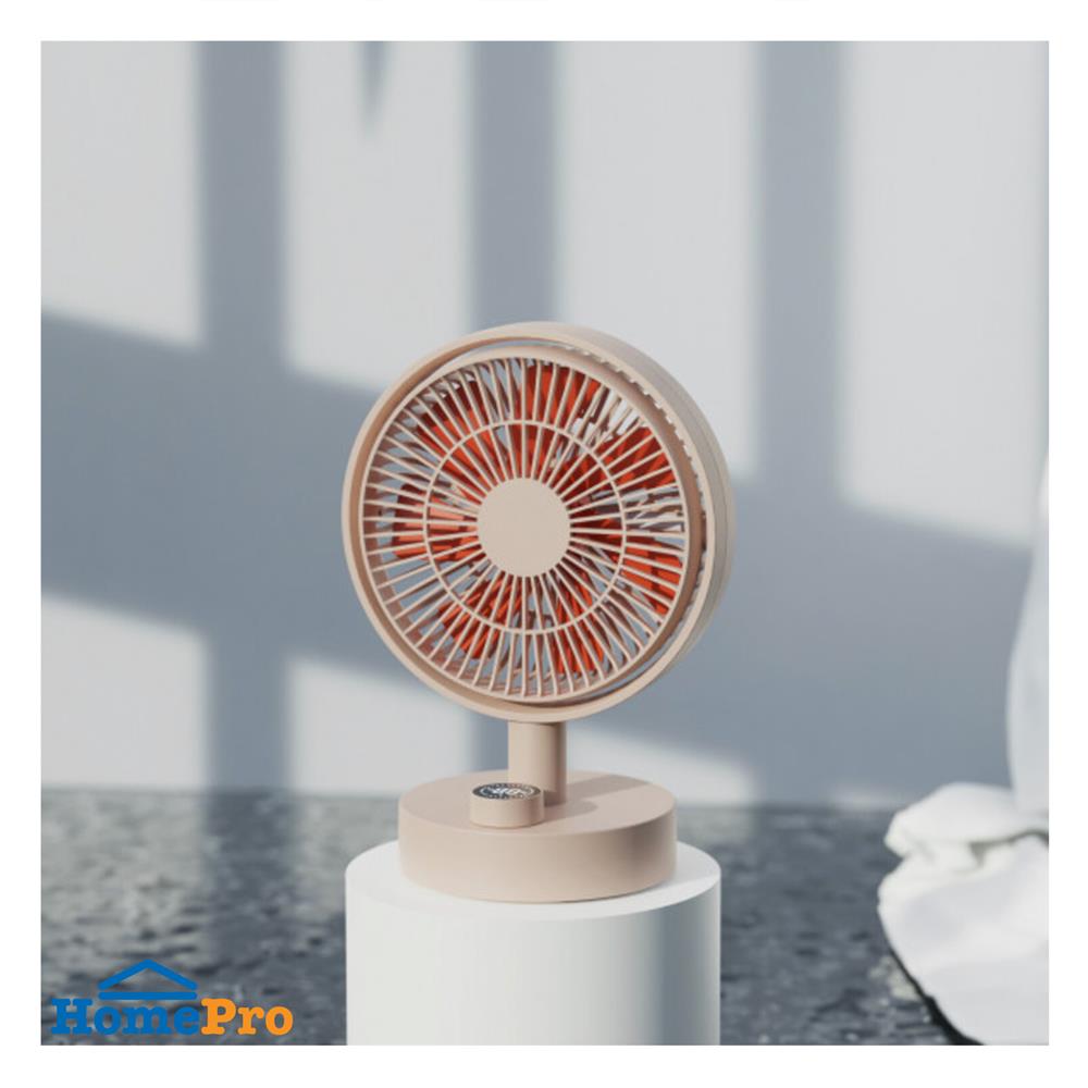 พัดลมพกพา 6 นิ้ว SOTHING PLUM สีขาว