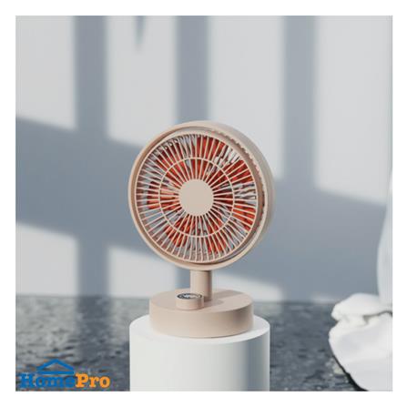 พัดลมพกพา 6 นิ้ว SOTHING PLUM สีขาว_5