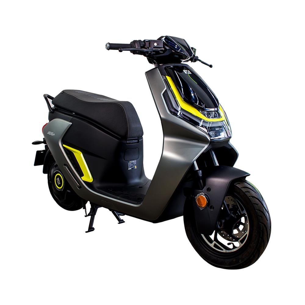 มอเตอร์ไซค์ไฟฟ้า ZEEHO AE6+ สีเทาเข้ม