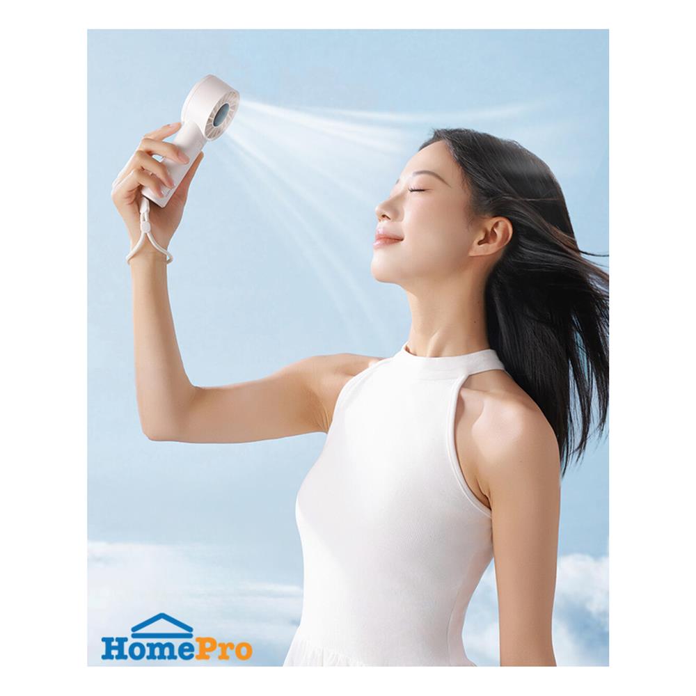 พัดลมพกพา 3.3 นิ้ว SOTHING HIGH SPEED ENGINE 60 สีขาว