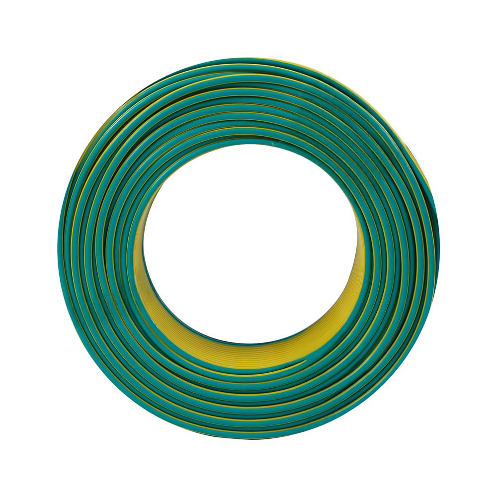 สายไฟ THW IEC01 RANZZ 1x6 ตร.มม. 100 ม. สีเขียว/เหลือง