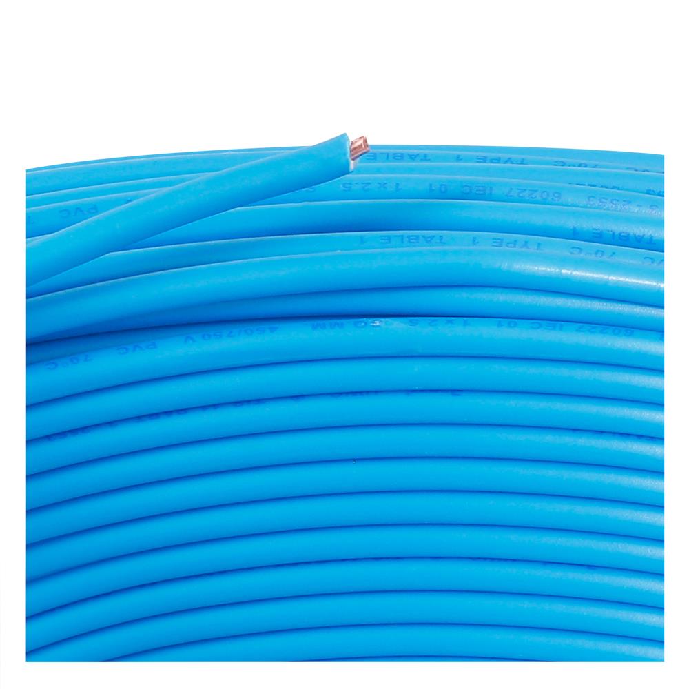 สายไฟ THW IEC01 RANZZ 1x2.5 ตร.มม. 100 ม. สีฟ่้า