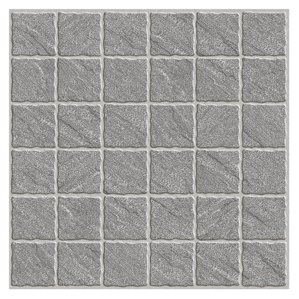 กระเบื้องพื้น 50x50 ซม. TARA เกนไมฉะ เทา A 1 ตร.ม.