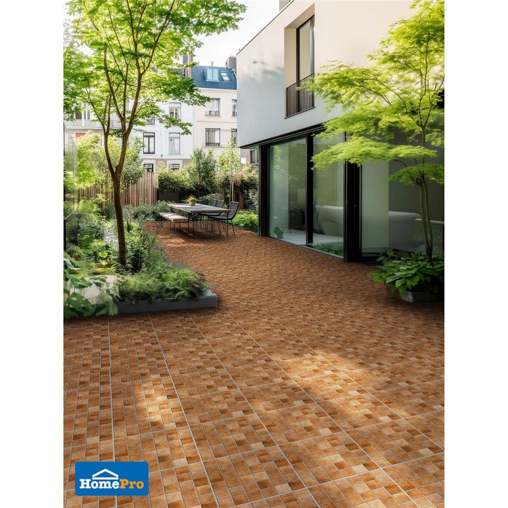 กระเบื้องพื้น 50x50 ซม. TARA โฮจิฉะ น้ำตาล A 1 ตร.ม.