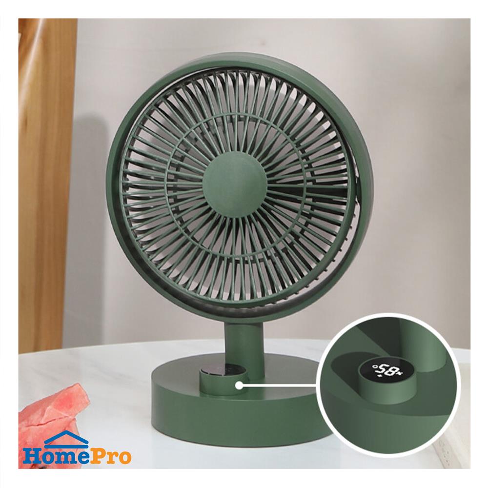 พัดลมพกพา 6 นิ้ว SOTHING PLUM สีเขียว