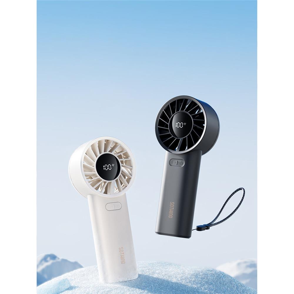 พัดลมพกพา 3.3 นิ้ว SOTHING HIGH SPEED ENGINE 60 สีเทา