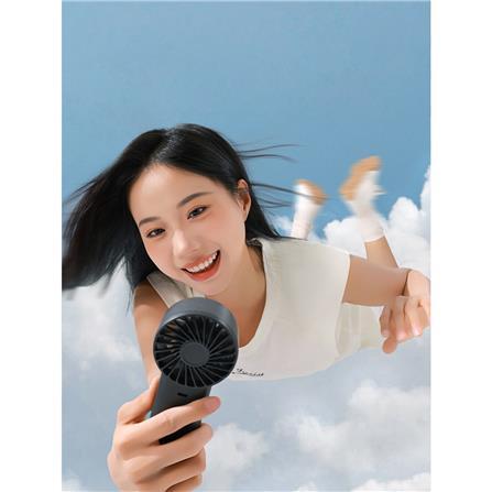 พัดลมพกพา 3.3 นิ้ว SOTHING HIGH SPEED ENGINE 60 สีเทา_3