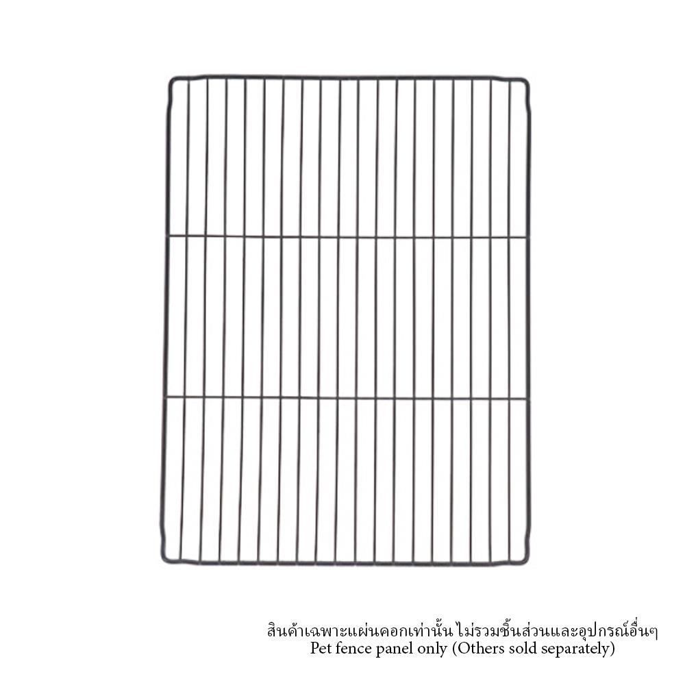 แผ่นคอกสัตว์เลี้ยง PETUS ซี่ห่าง 1.5 ซม. 30x40 ซม. สีดำ