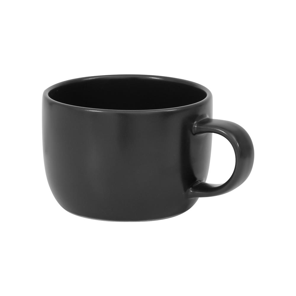 ถ้วยหูเซรามิก 250 มล. KECH LANZO สีดำ