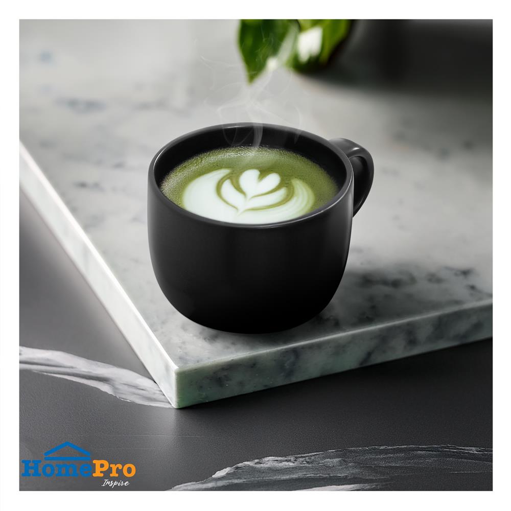 ถ้วยหูเซรามิก 250 มล. KECH LANZO สีดำ