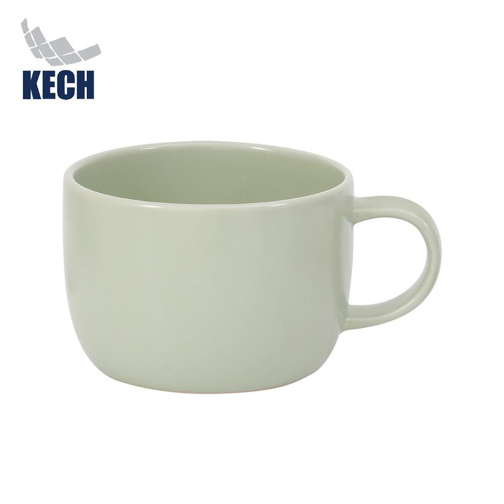 ถ้วยหูเซรามิก 250 มล. KECH LANZO สีเขียว