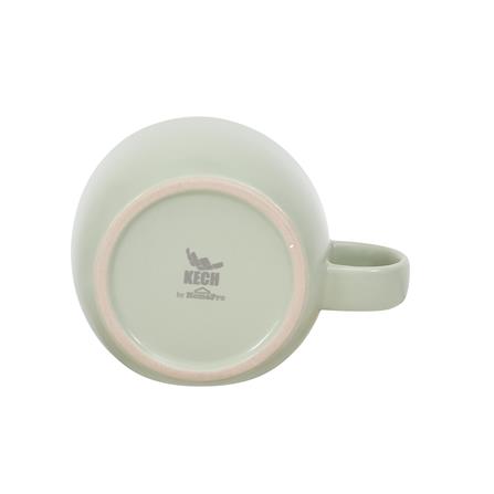 ถ้วยหูเซรามิก 250 มล. KECH LANZO สีเขียว_2