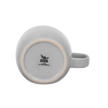 ถ้วยหูเซรามิก 250 มล. KECH LANZO สีเทา_2