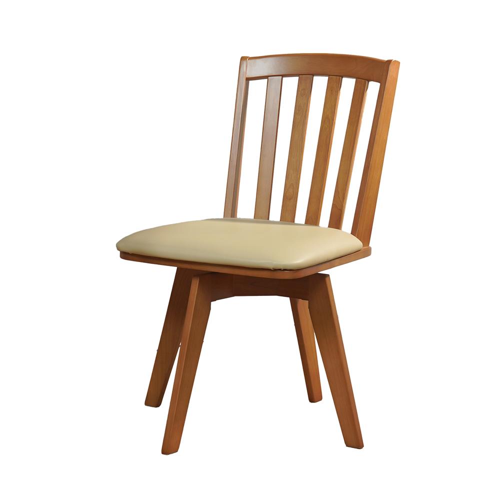 เก้าอี้ห้องอาหารหมุนได้ FURDINI NARA สีน้ำตาล_1