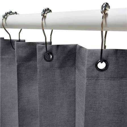 ม่านห้องน้ำ POLYESTER MOYA SS0118-5210 195x200 ซม._2