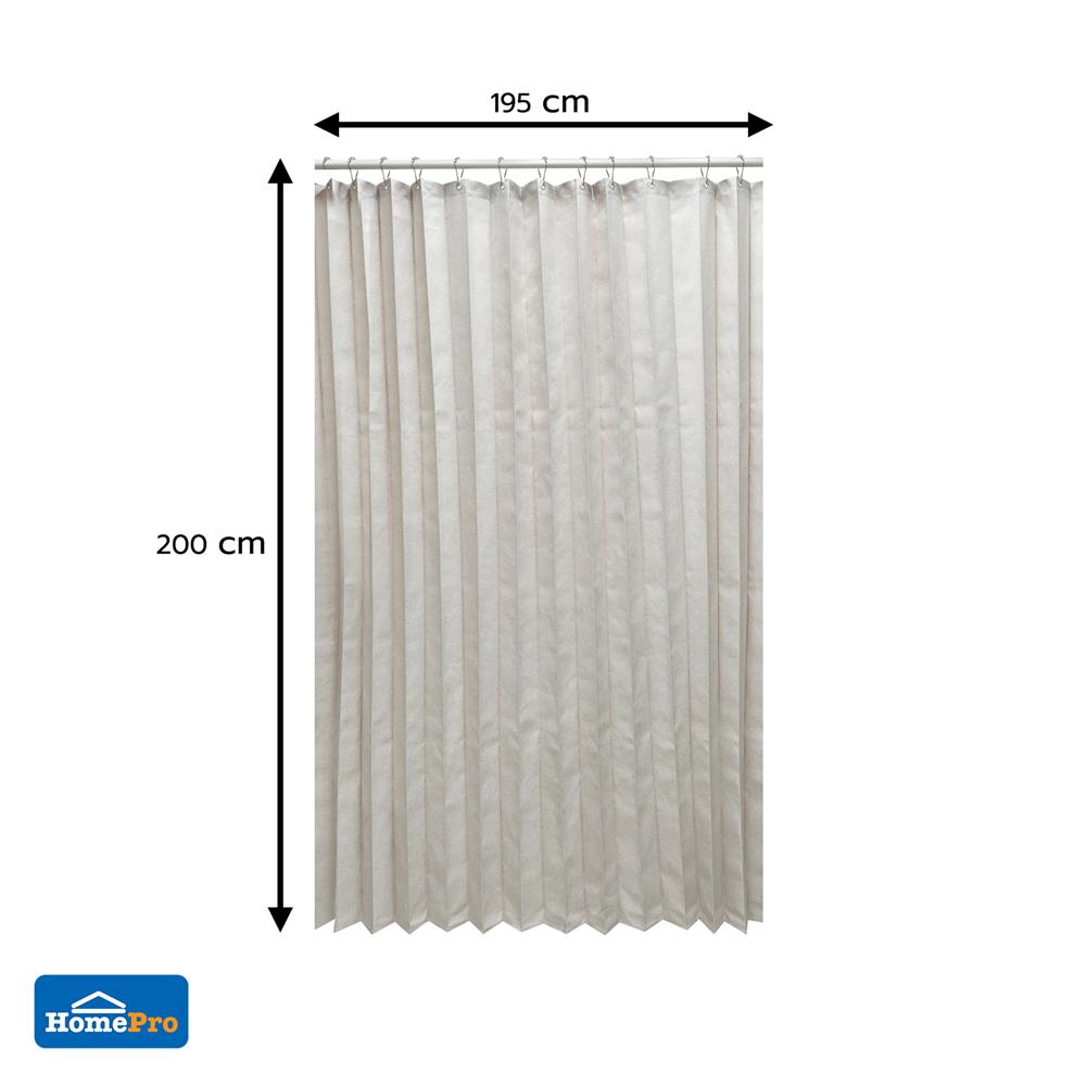ม่านห้องน้ำ POLYESTER MOYA SS0113-0003 195X200 ซม.