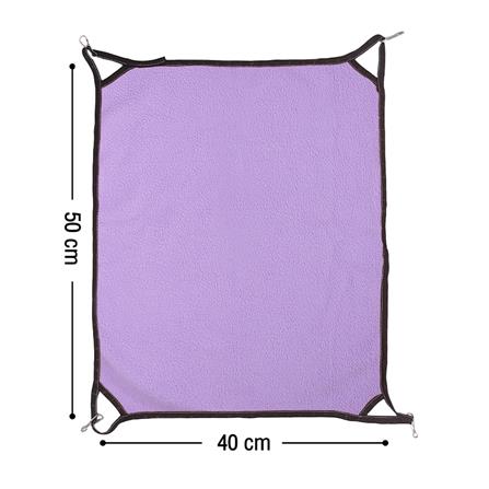 เปลแมว PETUS 40X50 ซม. สีม่วงอ่อน_5