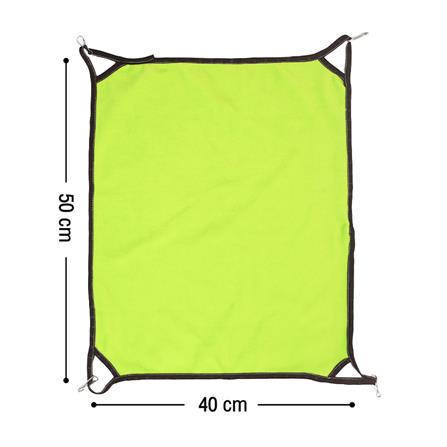 เปลแมว PETUS 40X50 ซม. สีเขียว_5