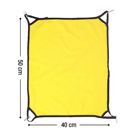 เปลแมว PETUS 40X50 ซม. สีเหลือง_5