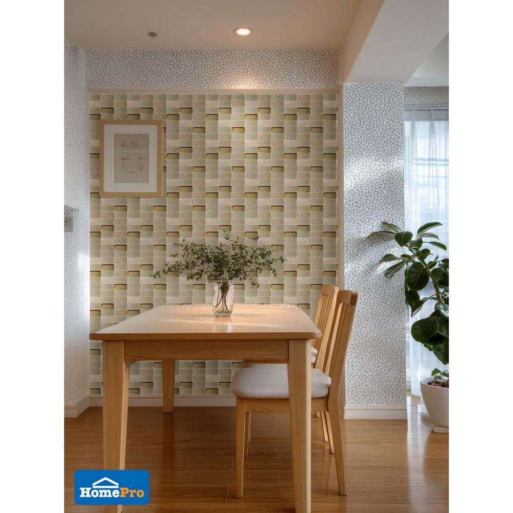 โมเสคแก้ว 30x30 ซม. GLASCERA วิคทอเรีย 1 ขาว