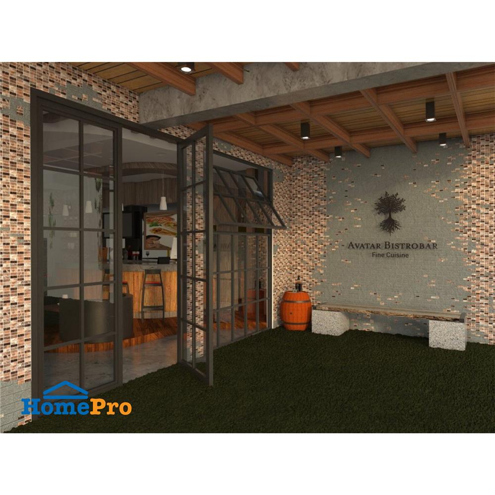 โมเสคแก้ว 30x30 ซม. GLASCERA ไมก้า น้ำตาล