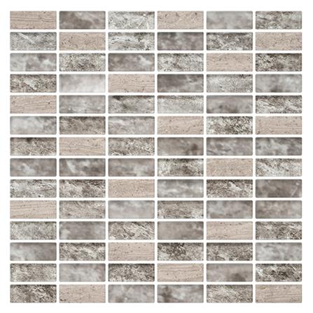 โมเสคแก้ว 30x30 ซม. GLASCERA ไมก้า เกรย์_0