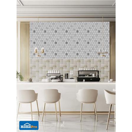 โมเสคแก้ว 31.5x29.8 ซม. GLASCERA ลอฟท์ตี้ ซิลเวอร์_2