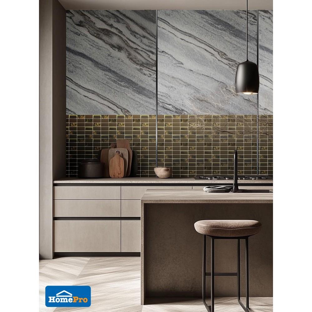 โมเสคแก้ว 30x30 ซม. GLASCERA วิคทอเรีย 2 น้ำตาล