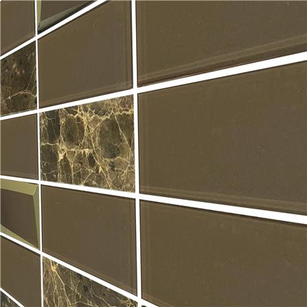 โมเสคแก้ว 30x30 ซม. GLASCERA วิคทอเรีย 2 น้ำตาล_1