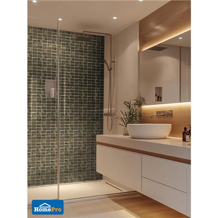 โมเสคแก้ว 30x30 ซม. GLASCERA วิคทอเรีย 2 น้ำตาล_5