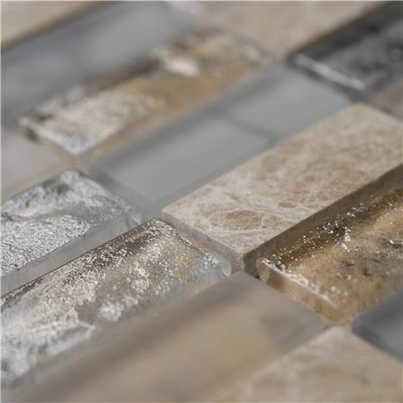 โมเสคแก้ว 30x30 ซม. GLASCERA ไมก้า ครีม_1