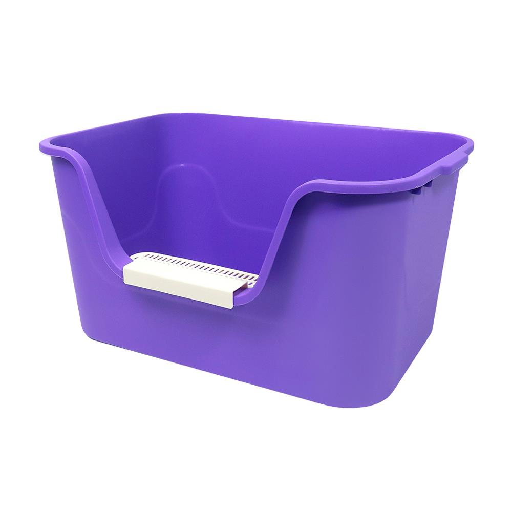 กระบะทรายแมว PETUS 65x33 ซม. สีม่วง