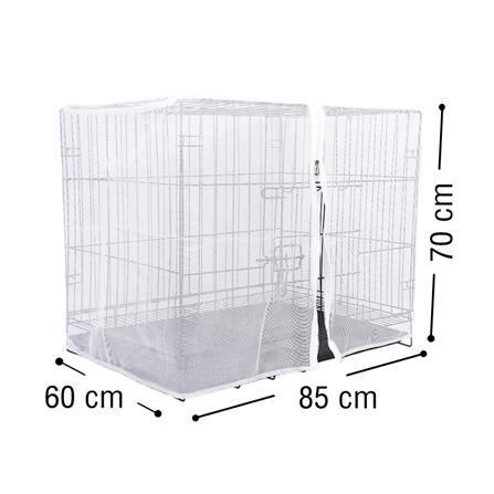 มุ้งครอบกรงสัตว์เลี้ยง PETUS 85x60x70 ซม._3