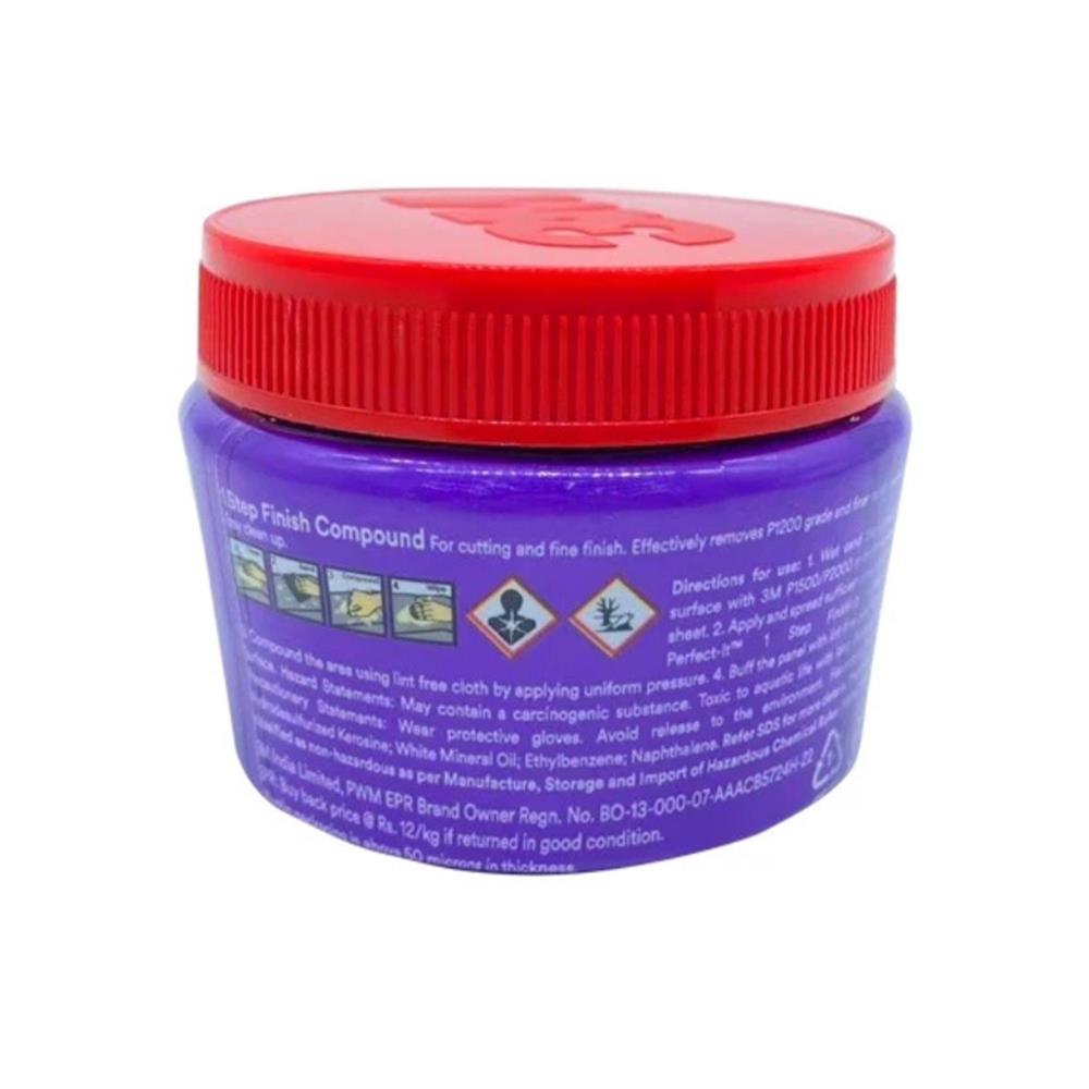 น้ำยาขัดสีเงารถและลบรอยขนแมว 3M 100 กรัม