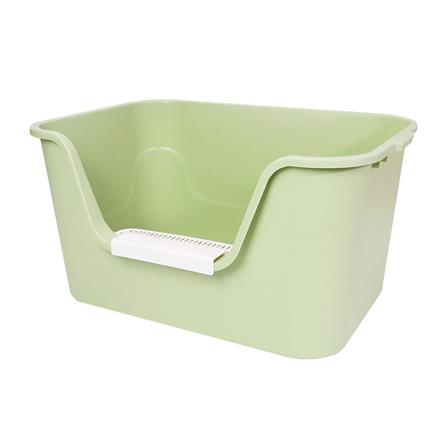 กระบะทรายแมว PETUS 65x33 ซม. สีเขียว_0