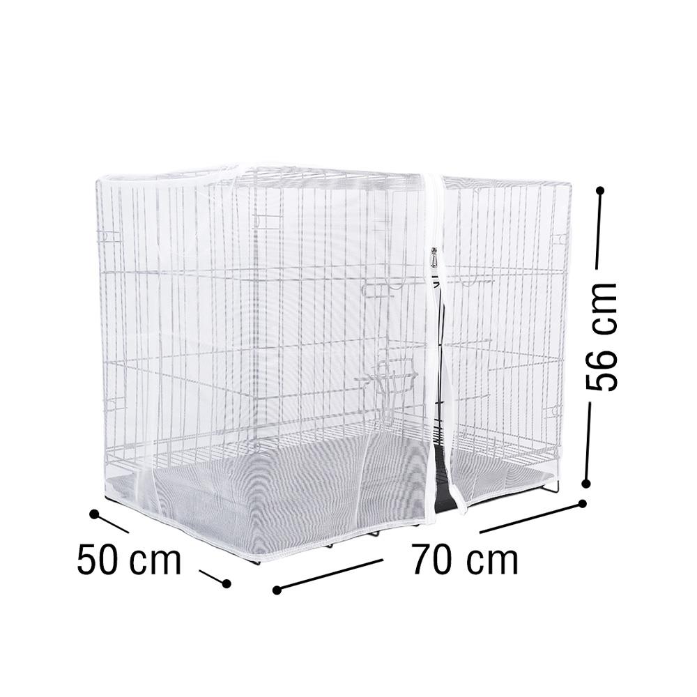 มุ้งครอบกรงสัตว์เลี้ยง PETUS 70x50x56 ซม.