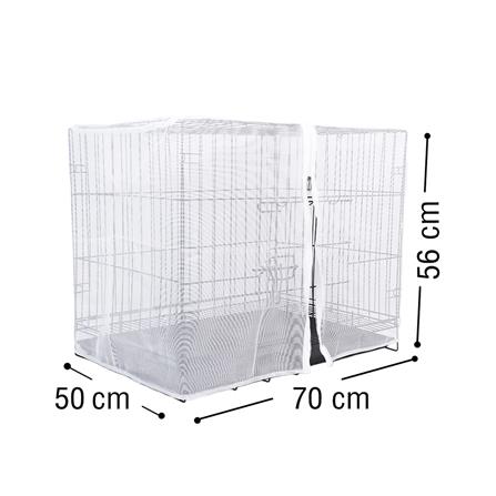 มุ้งครอบกรงสัตว์เลี้ยง PETUS 70x50x56 ซม._3