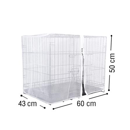 มุ้งครอบกรงสัตว์เลี้ยง PETUS 60x43x50 ซม._3