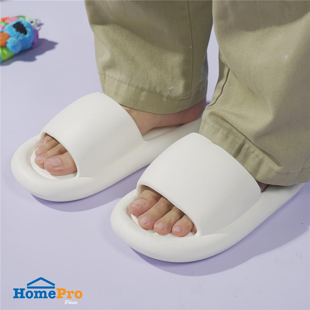 รองเท้าแตะ EVA HOME LIVING STYLE GENTLE ไซซ์ 38-39 สี WHITE