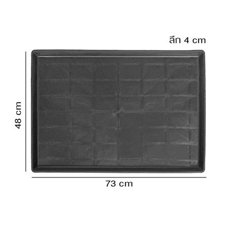 ถาดรองกรง PETUS 73X48 ซม. สีดำ_3