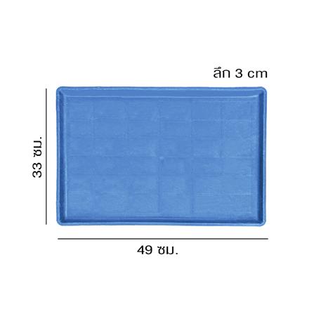 ถาดรองกรง PETUS 49X33 ซม. สีฟ้า_3