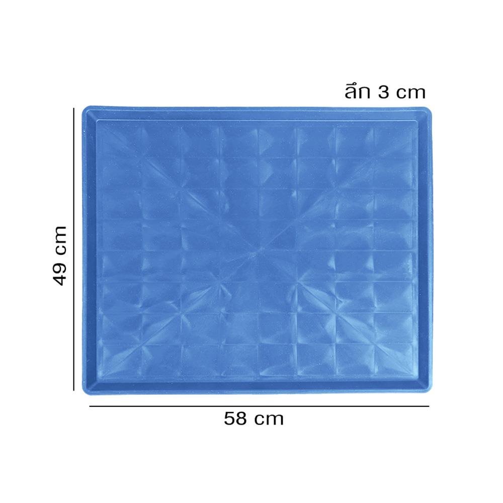ถาดรองกรง PETUS 58X49 ซม. สีฟ้า