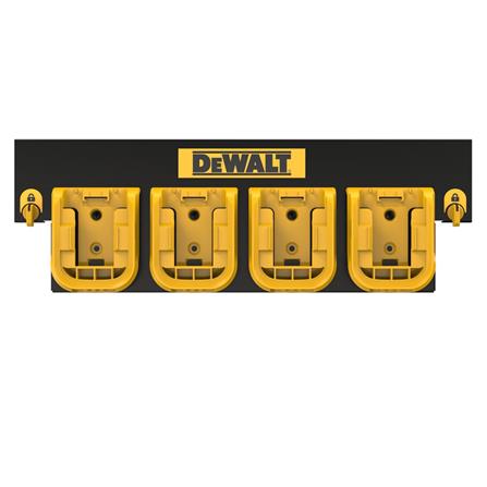 รางยึดแบตเตอรี่ DEWALT DWST82819 สีเหลือง/ดำ (ชุด 4 ชิ้น)_1