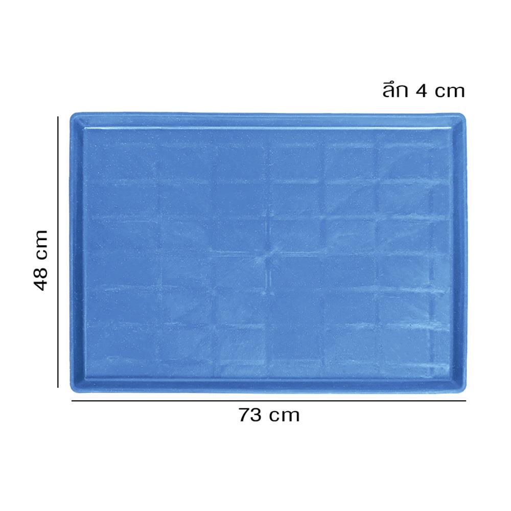 ถาดรองกรง PETUS 73X48 ซม. สีฟ้า