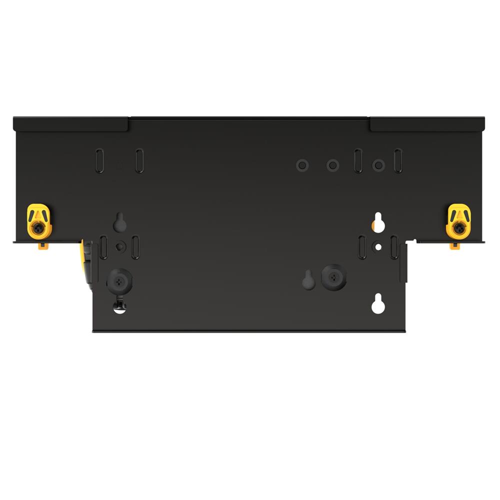 ที่เก็บแท่นชาร์จแบบติดราง DEWALT DWST82821 สีเหลือง/ดำ