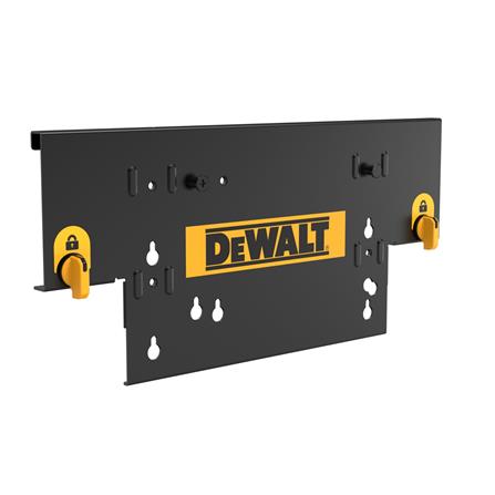 ที่เก็บแท่นชาร์จแบบติดราง DEWALT DWST82821 สีเหลือง/ดำ_2