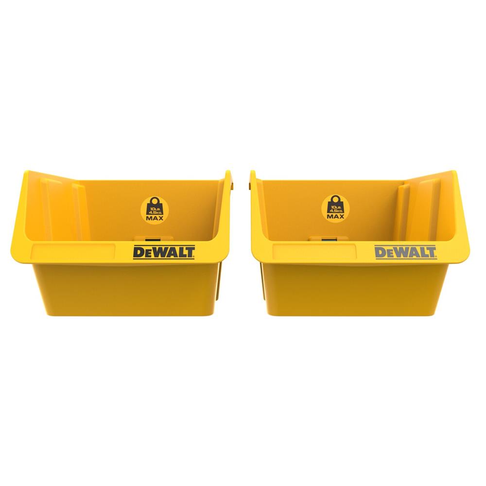 ถาดวางเครื่องมือพลาสติก DEWALT DWST82813 สีเหลือง/ดำ (ชุด 2 ชิ้น)