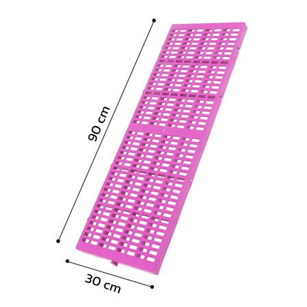 แผ่นรองกรง PETUS 90X30 ซม. สีชมพู_3